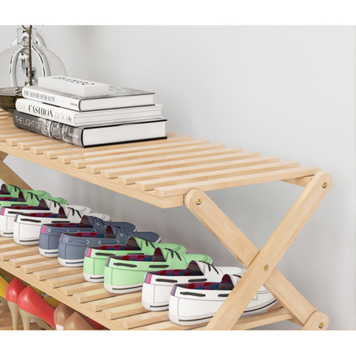 Gracie Oaks 10 Pair Shoe Rack & Reviews Wayfair